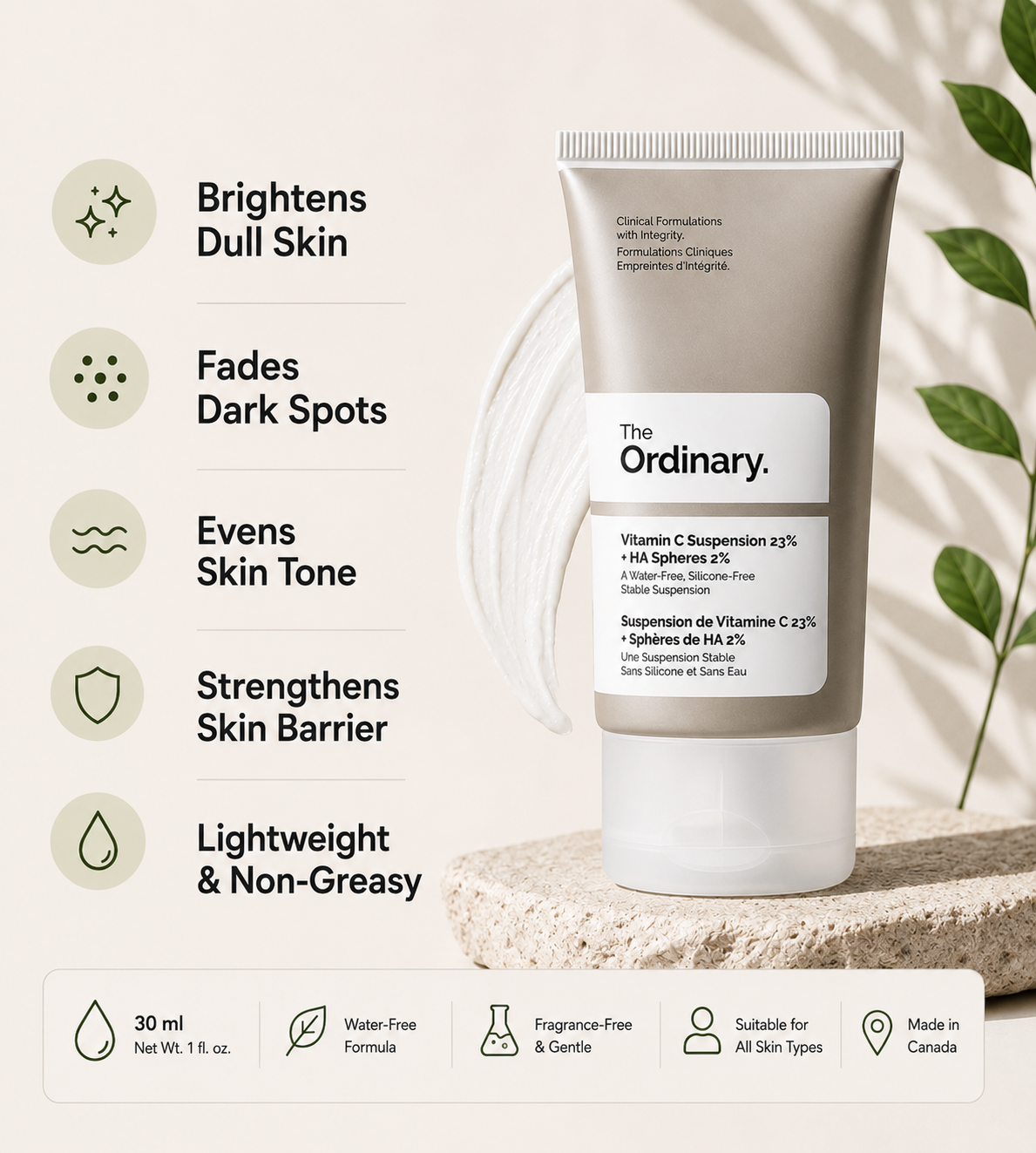 The Ordinary Vitamin C Suspension 23% + HA Spheres 2%