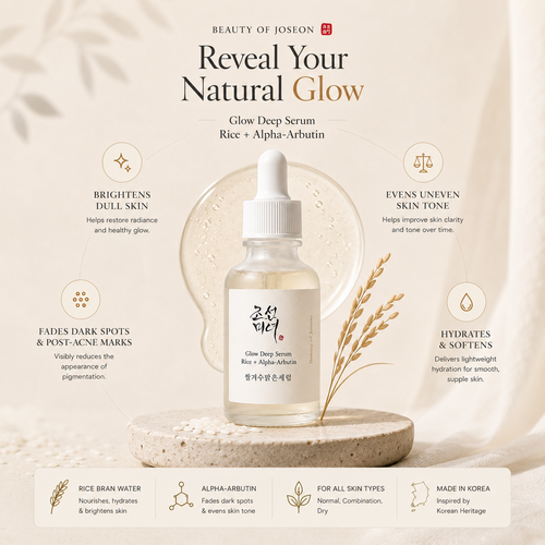 Beauty of Joseon Glow Deep Serum: Rice + Alpha-Arbutin